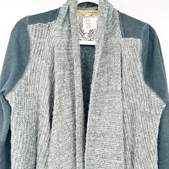 Anthropologie Saturday Sunday‎ Womens Lagenlook Casado Waterfall Cardigan Size M - Picture 3 of 10